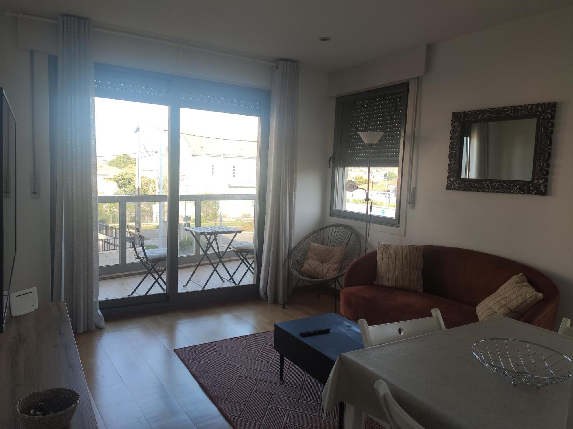 Ferienwohnung Apartamento Playa Ladeira Baiona Exterior foto